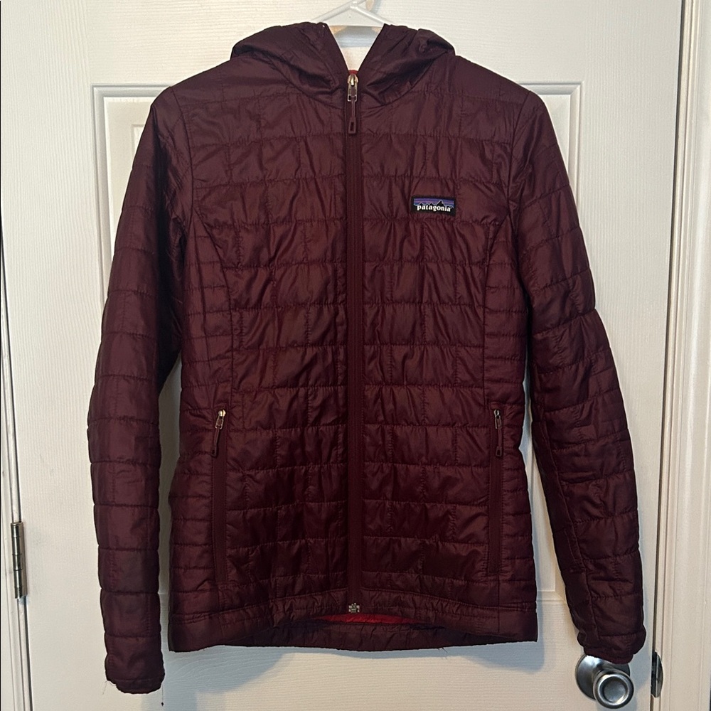 Patagonia Women’sDeep Red Puffer Jacket